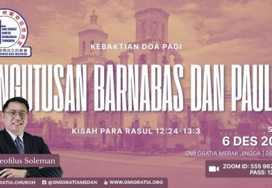 Pengutusan Barnabas dan Paulus Pengutusan Barnabas dan Paulus