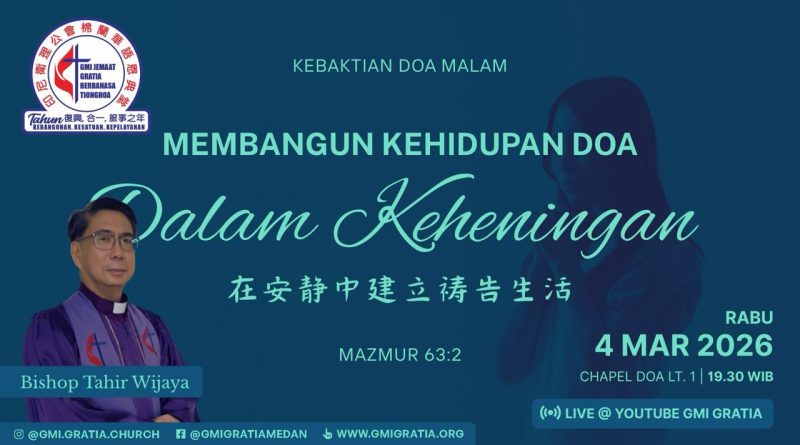 在安靜中建立禱告生活 Membangun kehidupan doa dalam keheningan 在安靜中建立禱告生活 Membangun kehidupan doa dalam keheningan