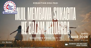 Injil membawa sukacita ke dalam keluarga Injil membawa sukacita ke dalam keluarga