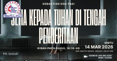 苦難中仍然忠信上帝Setia kepada Tuhan di tengah penderitaan