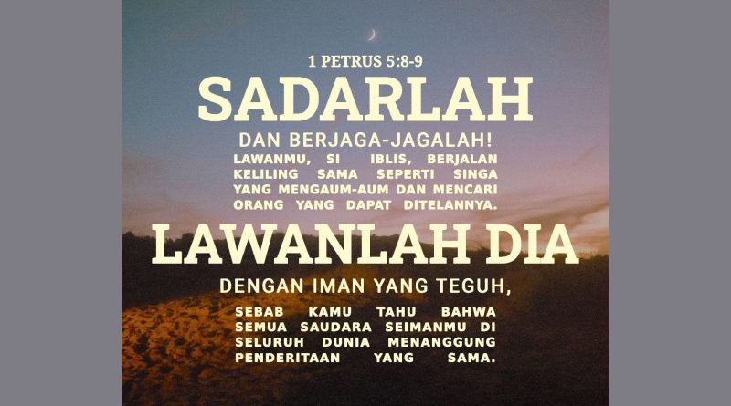 2026年4月17日 靈修 Renungan 17 April 2026