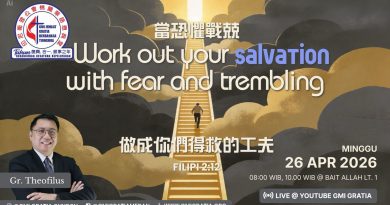 當恐懼戰競做成你們得救的工夫Work out yout salvation with fear and trembling