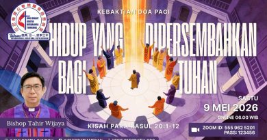 Hidup yang dipersembahkan bagi Tuhan