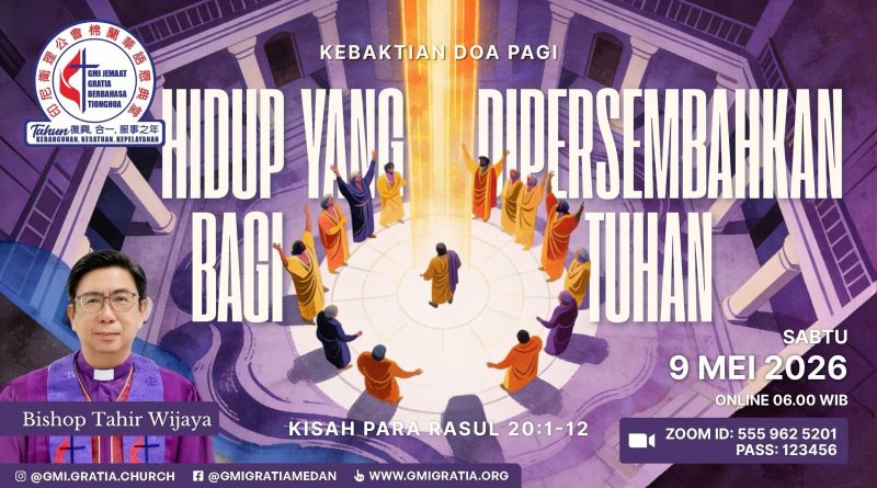 Hidup yang dipersembahkan bagi Tuhan