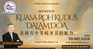 禱告中等候聖靈的能力 Menanti kuasa Roh Kudus dalam doa 禱告中等候聖靈的能力 Menanti kuasa Roh Kudus dalam doa