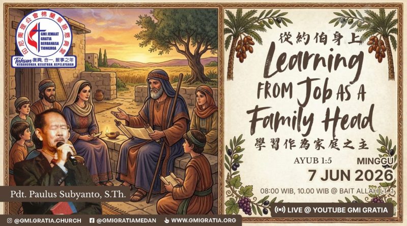 從約伯身上學習成為一家之主 Learning from Job as a family head