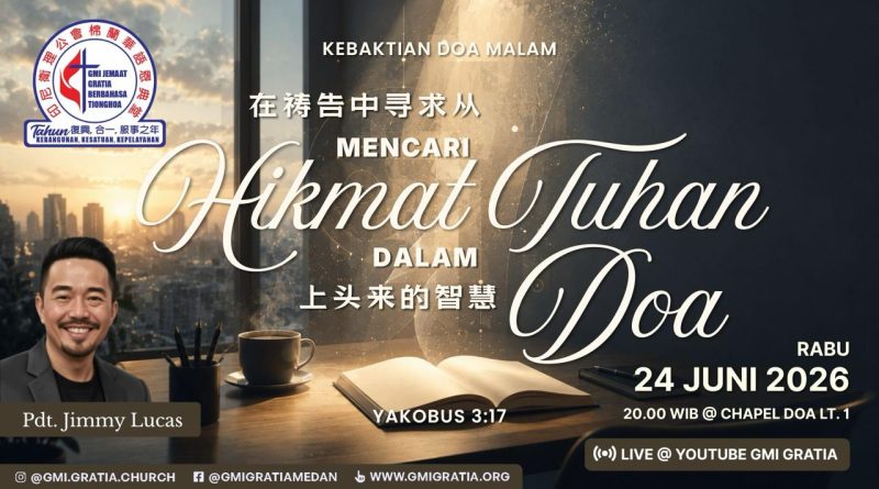 禱告中尋求上帝的智慧 Mencari hikmat Tuhan dalam doa