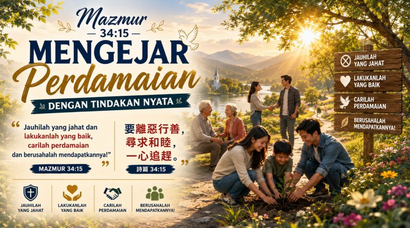 以實際行動追求和平Mengejar Perdamaian dengan Tindakan Nyata 以實際行動追求和平Mengejar Perdamaian dengan Tindakan Nyata