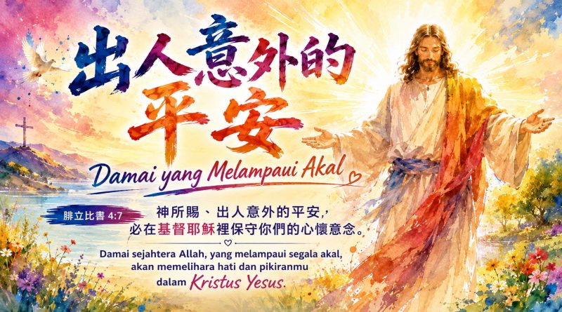 出人意外的平安 Damai yang Melampaui Akal 出人意外的平安 Damai yang Melampaui Akal