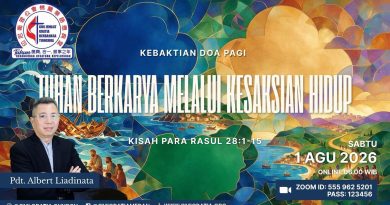 上帝藉著生命的見證工作 Tuhan berkarya melalui kesaksian hidup 上帝藉著生命的見證工作 Tuhan berkarya melalui kesaksian hidup