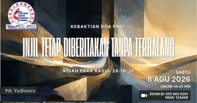 福音傳揚無阻擋Injil tetap diberitakan tanpa terhalang 福音傳揚無阻擋Injil tetap diberitakan tanpa terhalang