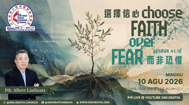 選擇信心而非恐懼 Choose faith over fear 選擇信心而非恐懼 Choose faith over fear
