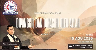 被上帝愛與蒙召 Dipanggil dan dikasihi Allah 被上帝愛與蒙召 Dipanggil dan dikasihi Allah