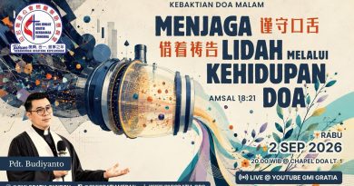藉著禱告謹守口舌Menjaga lidah melalui kehidupan doa