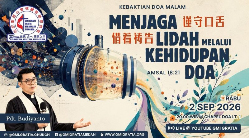 藉著禱告謹守口舌Menjaga lidah melalui kehidupan doa