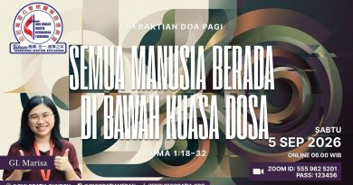 世人在罪的權勢之下 Semua manusia berada di bawah kuasa dosa