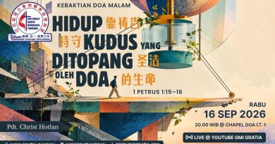 靠禱告持守的聖潔生命 Hidup kudus yang ditopang oleh doa 靠禱告持守的聖潔生命 Hidup kudus yang ditopang oleh doa