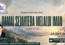 Kebaktian Doa Pagi – Damai Sejahtera Melalui Iman