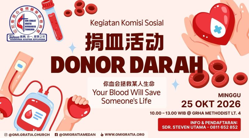 Komisi Sosial – 捐皿活动 Donor Darah