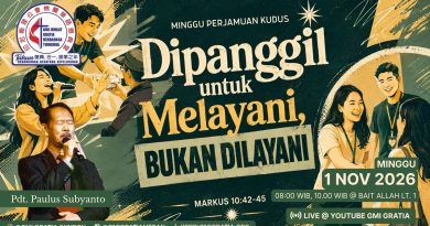 Kebaktian Perjamuan Kudus – Dipanggil Untuk Melayani Bukan Dilayani Kebaktian Perjamuan Kudus – Dipanggil Untuk Melayani Bukan Dilayani